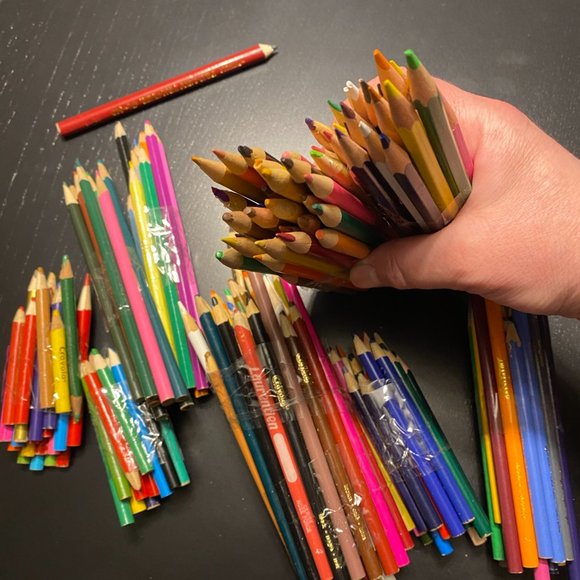 CRAYOLA, DISNEY, PRANG-multicolored pencils - Picture 4 of 11